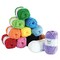 Acrylic Yarn | 1312 Yards | Large 50g Skeins | 12 Multicolor Knitting and Crochet Yarn Bulk – Starter Kit for Colorful Craft - 7 Ebooks with Yarn Patterns - by Mira HandCrafts